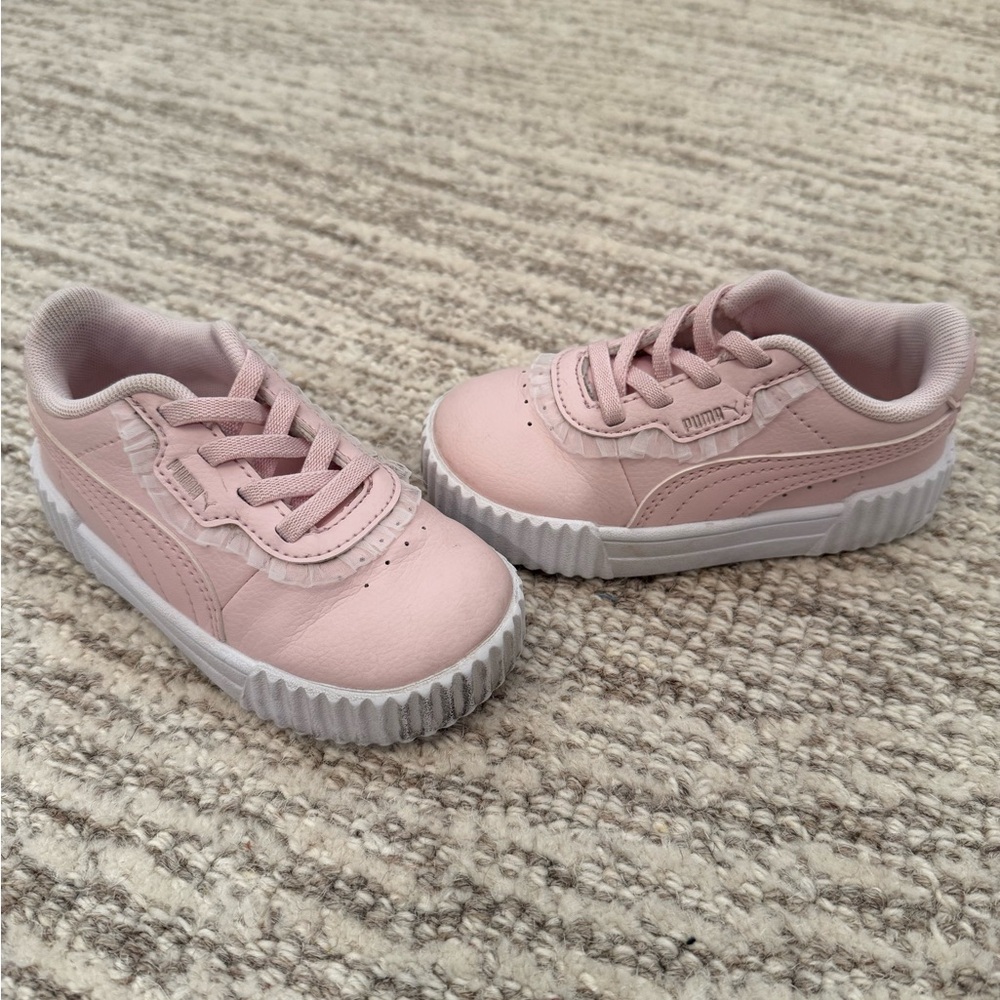Puma Kids Light Pink Sneakers